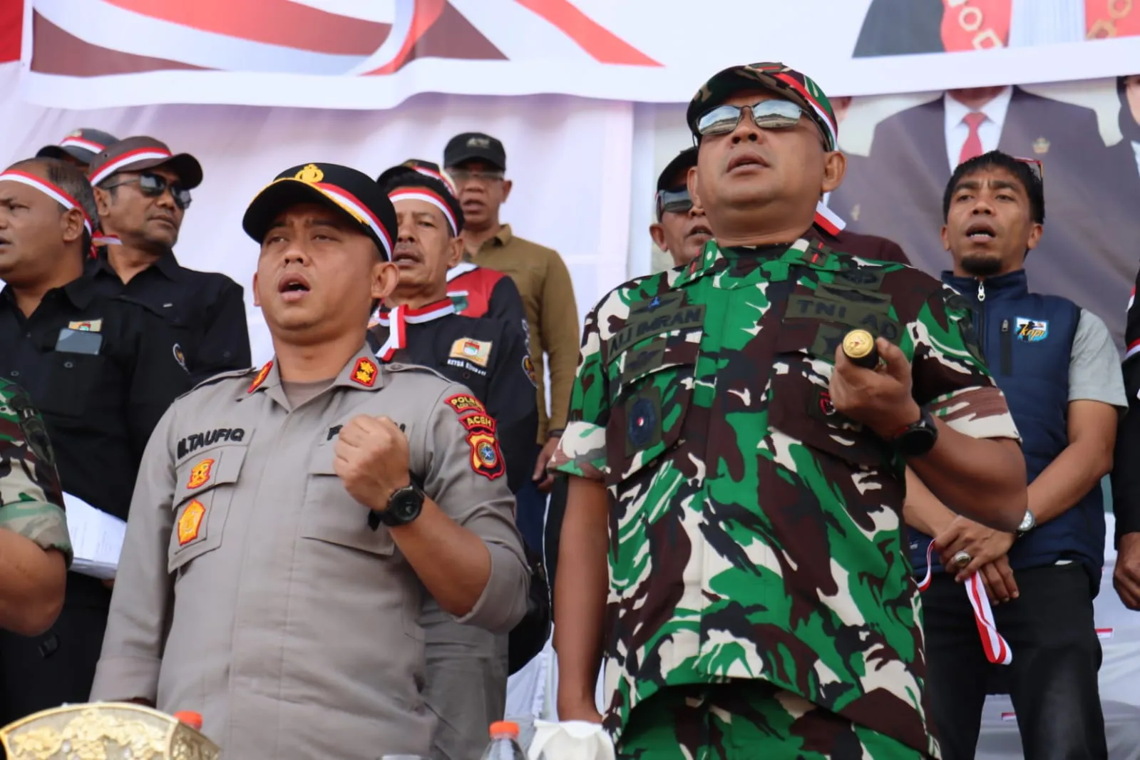 Kapolres Aceh Tengah dan Jajaran Hadiri Apel Kebangsaan dan Deklarasi Damai, Perkuat Komitmen Jaga Kamtibmas