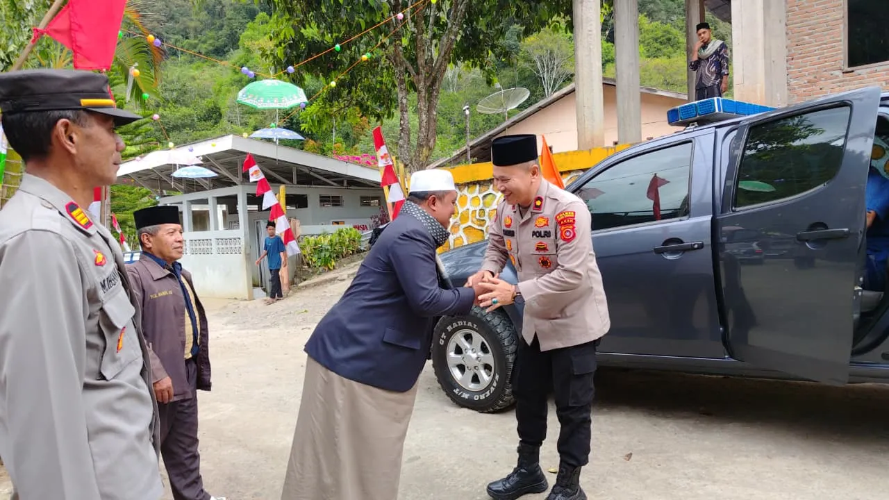 Kapolres Aceh Tengah dan PJU Silaturahmi ke Tokoh Agama, Perkuat Benteng Kamtibmas