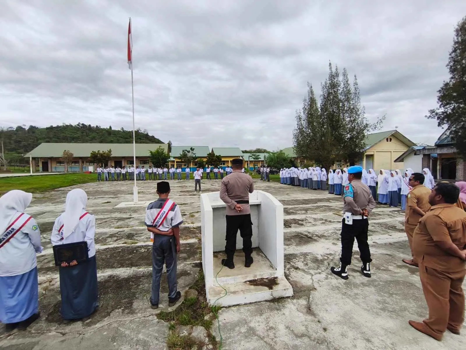 Polisi Hadir ke Sekolah, Polres Aceh Tengah Bentengi Pelajar dari Narkoba, Perundungan dan Kenakalan Remaja