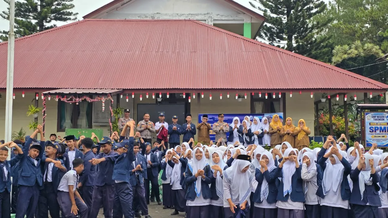 Buka Peluang Pendidikan Berkualitas, Bag SDM Polres Aceh Tengah Sosialisasikan SMA Kemala Taruna Bhayangkara