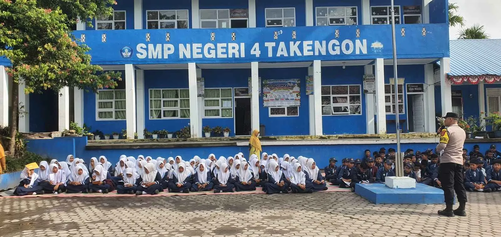 Polisi Sosialisasikan SMA Kemala Taruna Bhayangkara, Buka Peluang Pelajar Aceh Tengah Berprestasi