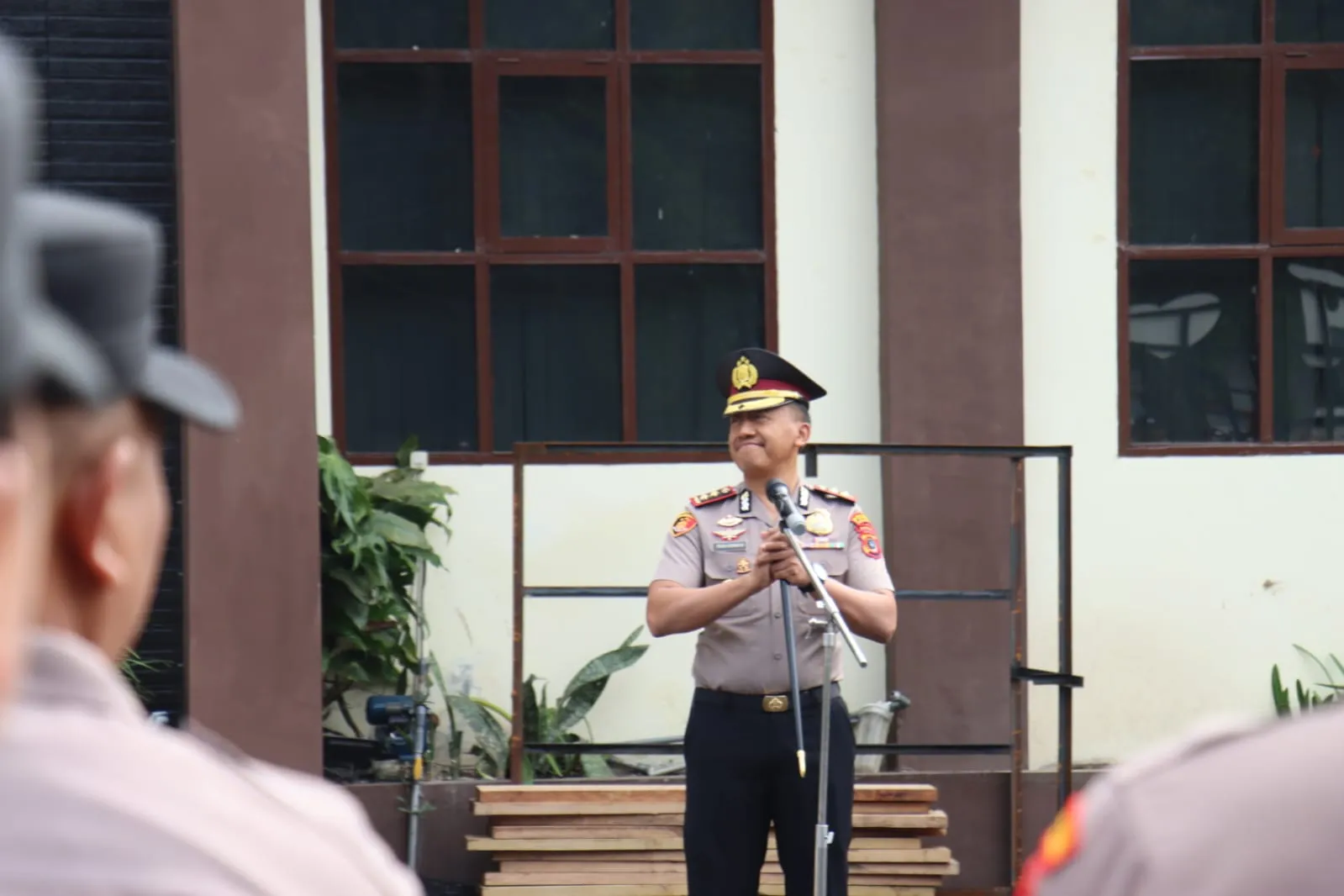 Kapolres Aceh Tengah Pimpin Apel Pengamanan Unjuk Rasa, Tekankan Pendekatan Humanis