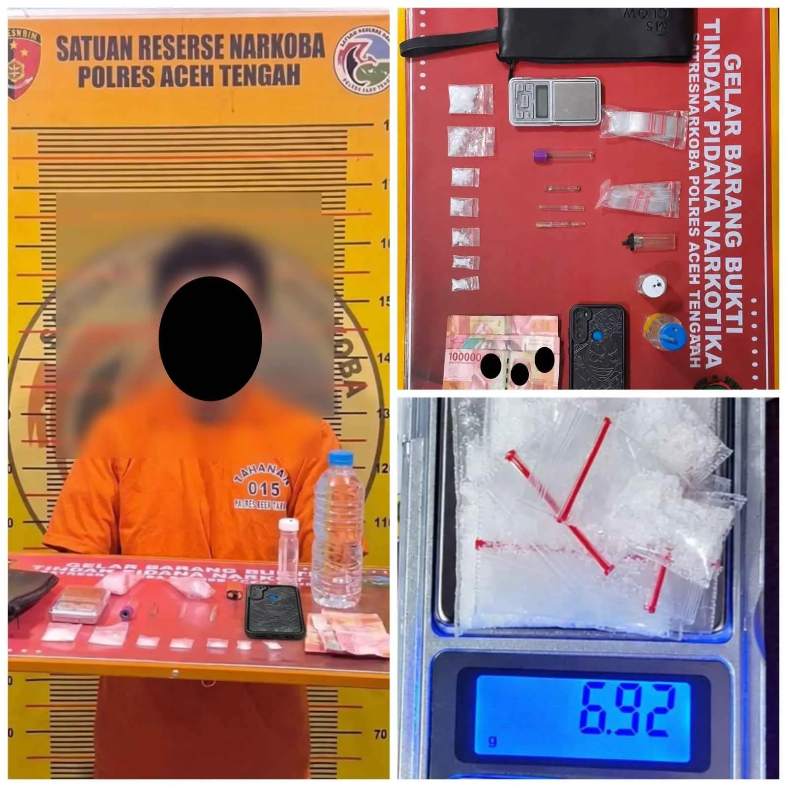 Lagi, Polres Aceh Tengah Tangkap Pengedar Sabu di Paya Tumpi, Sebulan 14 Pengedar dan Pemasok Dibekuk