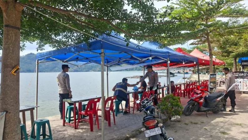 Polsek Kota Takengon Patroli di Lokasi Wisata, Pastikan Rasa Aman Masyarakat