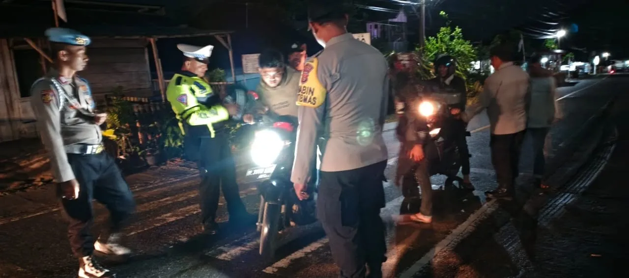 Ciptakan Kamtibmas Kondusif, Polsek Silih Nara Gelar Patroli dan Razia di Wilayah Kecamatan Silih Nara