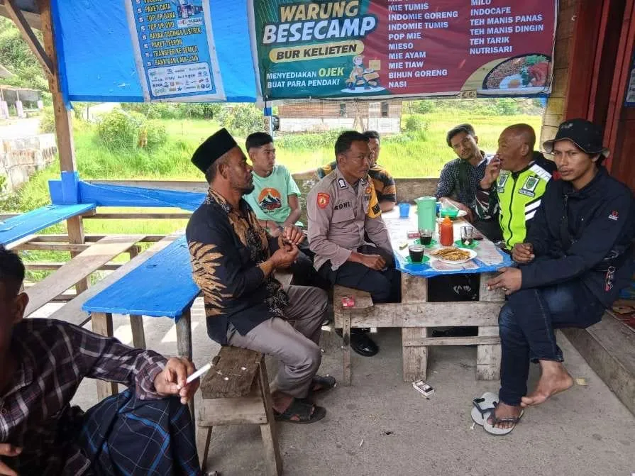 Lewat Kupi Soboh Kamtibmas, Polsek Bintang Bangun Dialog Bersama Warga