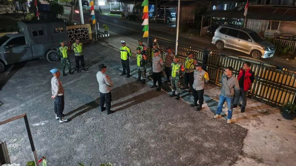 Perkuat Kamtibmas, TNI-Polri di Aceh Tengah Gencarkan Patroli Malam Bersama