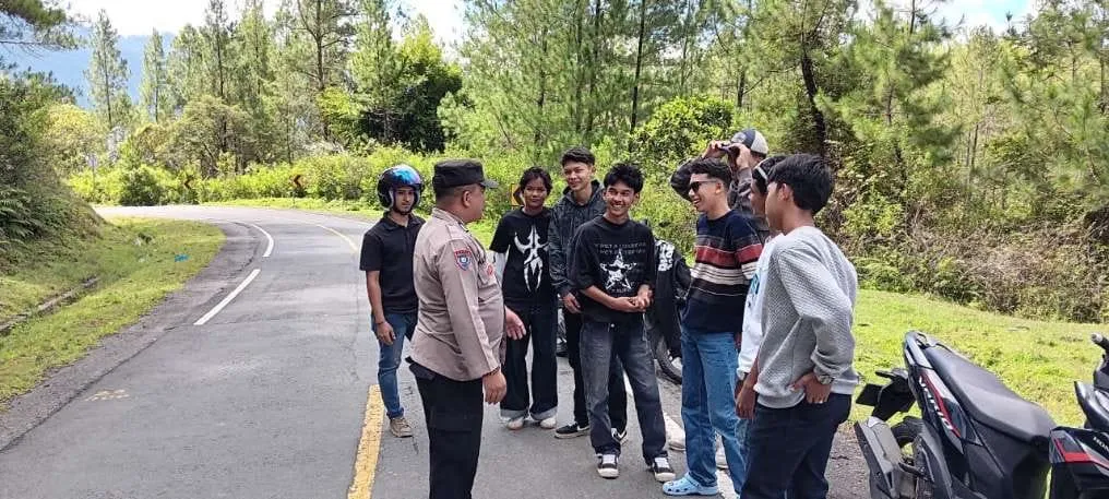 Patroli Dialogis, Polsek Linge Jalin Kedekatan dengan Warga Kute Baru