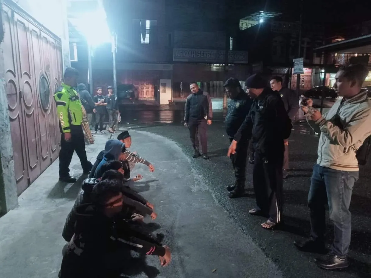 4 Sepeda Motor dan 1 Mobil Berhasil Diamankan Polres Aceh Tengah Saat Patroli Antisipasi Balap Liar
