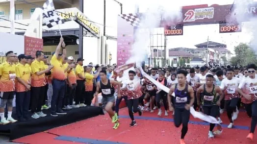 Dua Ribuan Peserta Ramaikan Bhayangkara Run 2025, Kapolda Aceh: Bukti Kondusifitas Kamtibmas untuk Event Skala Besar