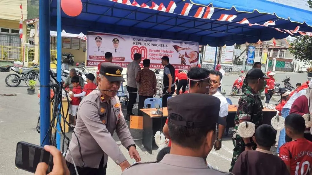 Rayakan Kemerdekaan, Kapolsek Lut Tawar Bersama Warga Ikut Semarakkan Lomba HUT RI ke-80
