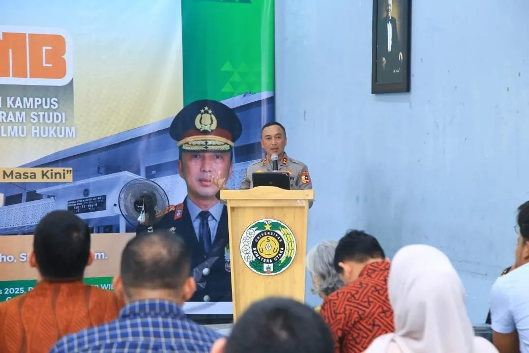 Kadivhumas Polri Beri Motivasi Mahasiswa USU untuk Terus Belajar dan Berpikir Solutif