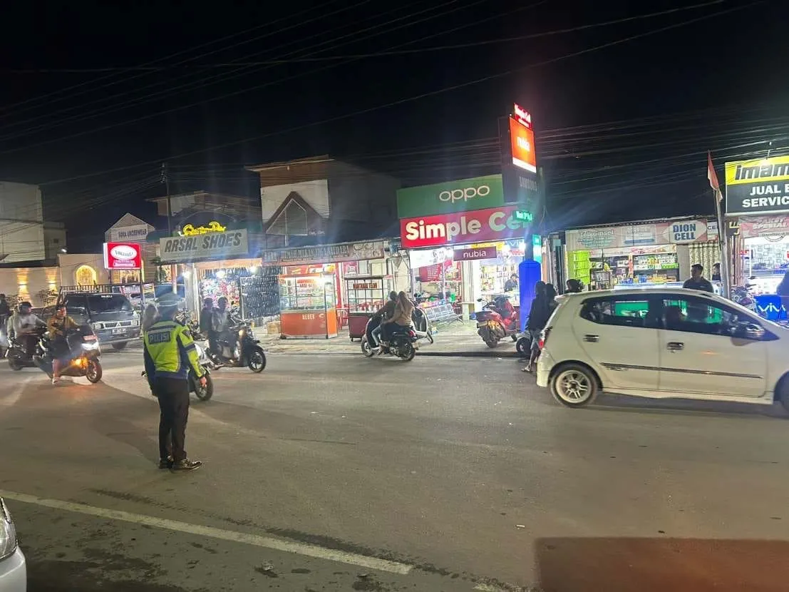 Satlantas Polres Aceh Tengah Giat Patroli Malam, Pastikan Takengon Tetap Tertib dan Kondusif