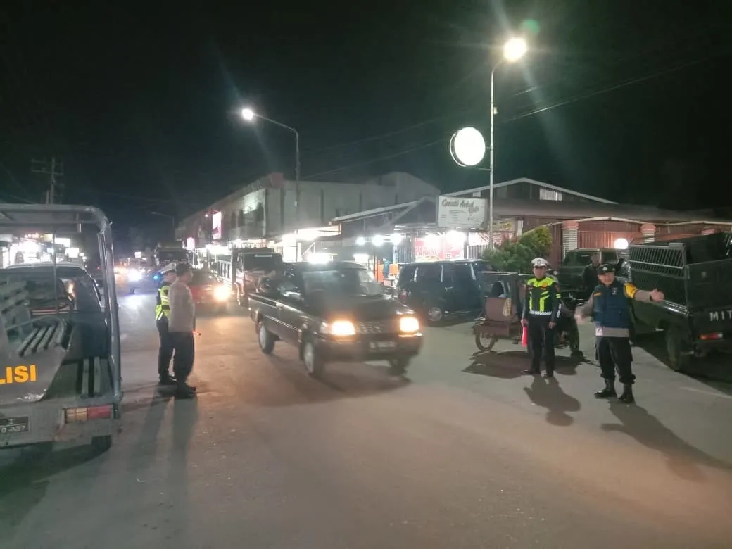 Pamapta Polres Aceh Tengah Gencarkan Patroli Malam, Atur Arus di SPBU dan Cegah Guantibmas