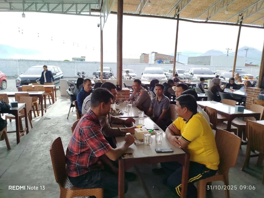 Wujudkan Kedekatan dengan Warga, Polsek Kota Takengon Gelar “Kopi Pagi Kamtibmas”