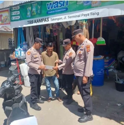 Polsek Ketol Sosialisasikan Maklumat Kapolres Aceh Tengah, Warga Diimbau Jaga Kamtibmas dan Tak Bakar Lahan