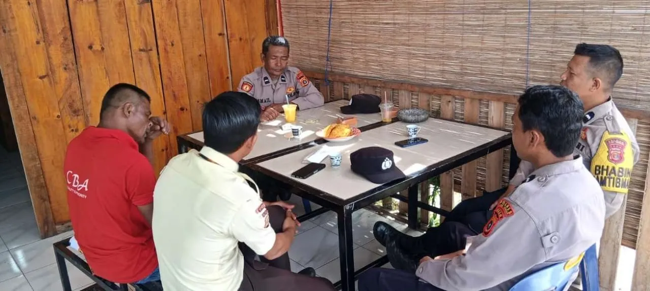 Lewat Obrolan Hangat dan Secangkir Kopi, Polsek Ketol Ajak Warga Bersinergi Jaga Keamanan
