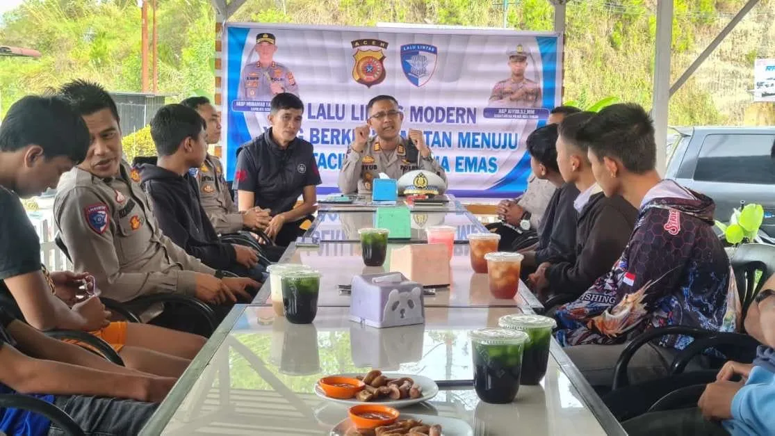 “Ngobrolmas” Polres Aceh Tengah Bersama Komunitas Sepeda Drag, Rencanakan Lomba Resmi