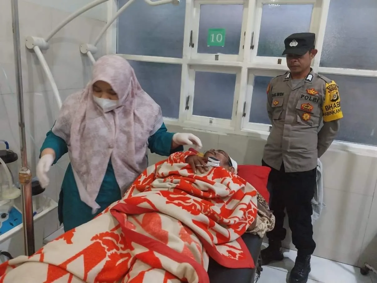 Gajah Liar Mengamuk di Rusip Antara, Warga Jadi Korban – Polsubsektor Silih Nara Himbau Warga Tetap Waspada