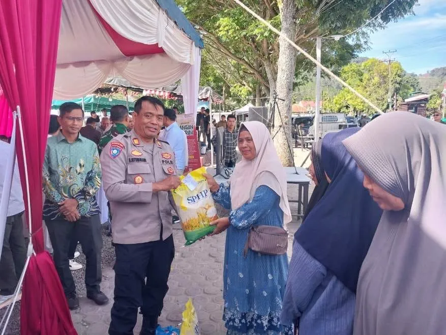 Kasai Binmas Hadiri Gerakan Pasar Murah HUT RI ke-80 di Aceh Tengah, Terhubung Langsung dengan Mendagri dan Menteri Perdagangan RI
