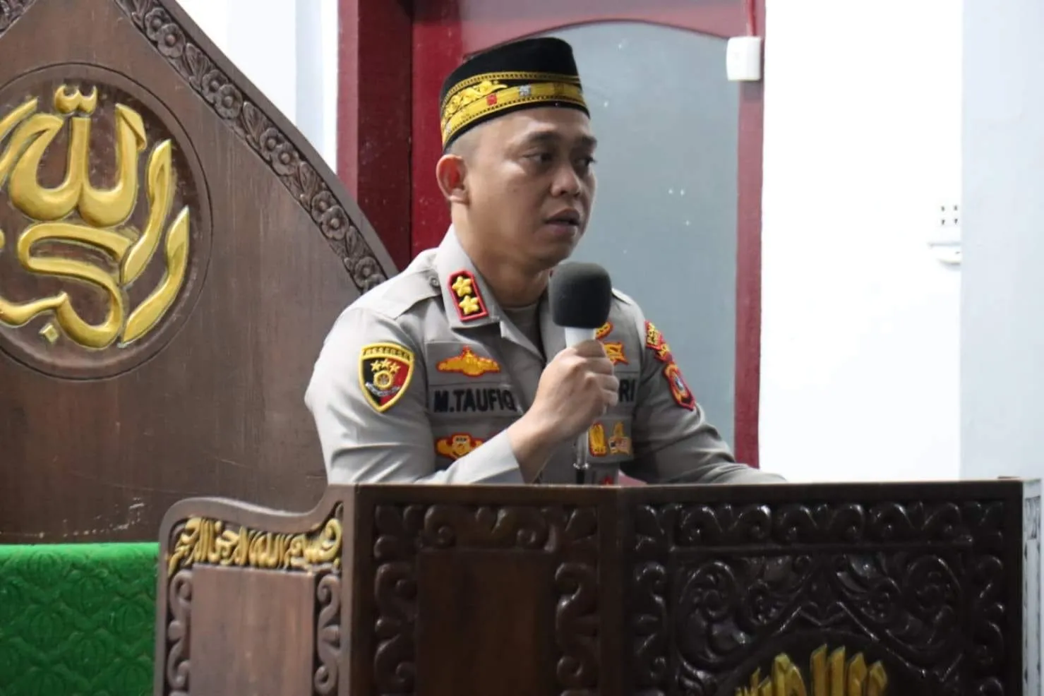 Kapolres Aceh Tengah Ajak Warga Jaga Kamtibmas, Kebersihan, dan Waspada Penipuan Online
