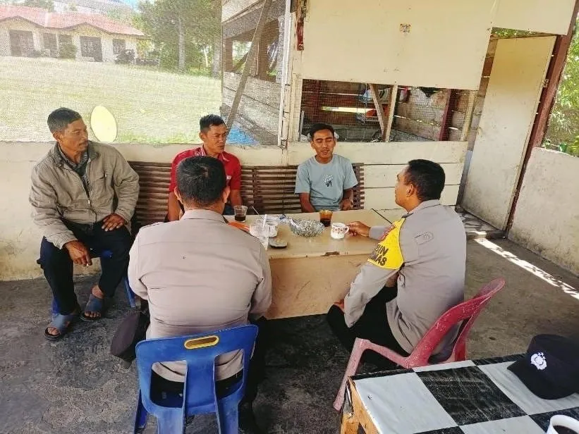 Ngopi Soboh Kamtibmas Polsek Pegasing, Pererat Kebersamaan Polisi dan Warga