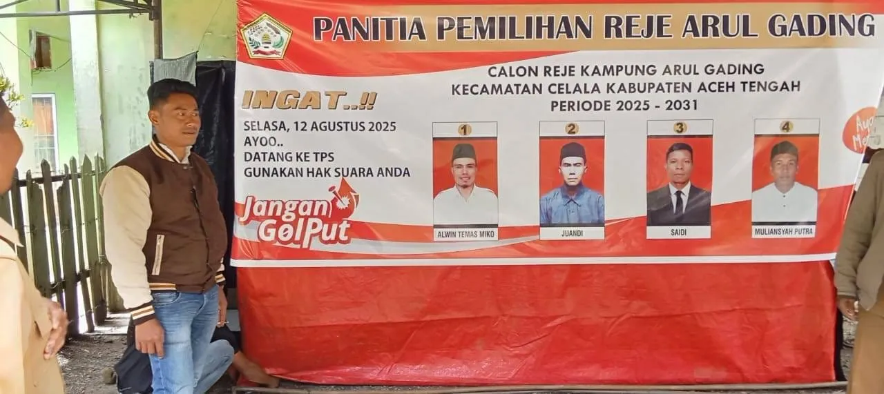 Jelang Hari Pemungutan Suara, Polsek Celala Monitoring Kesiapan TPS Pemilihan Reje Kampung Alur Gading