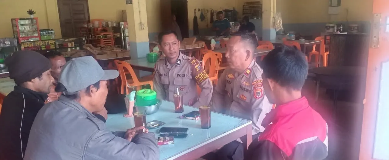 Kapolsek Bintang Bangun Kedekatan dengan Warga Lewat Kupi Soboh Kamtibmas