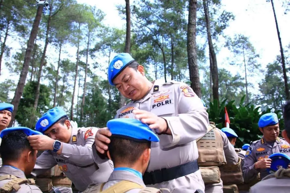 FPU 7 MINUSCA Siap Berangkat Ke Africa Tengah, Kadivhubinter Polri : Misi Perdamaian, Polri Terlatih