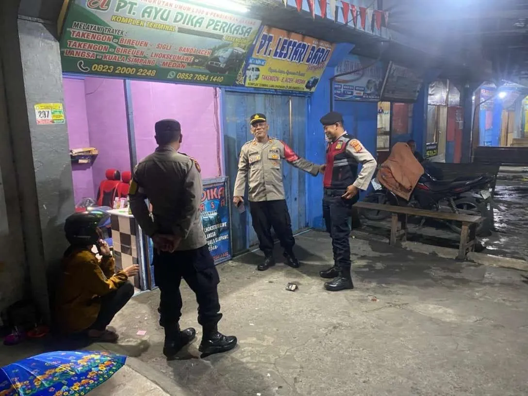 Cegah Guantibmas, Polres Aceh Tengah Gencarkan Patroli Malam Demi Wujudkan Kondusifitas Wilayah