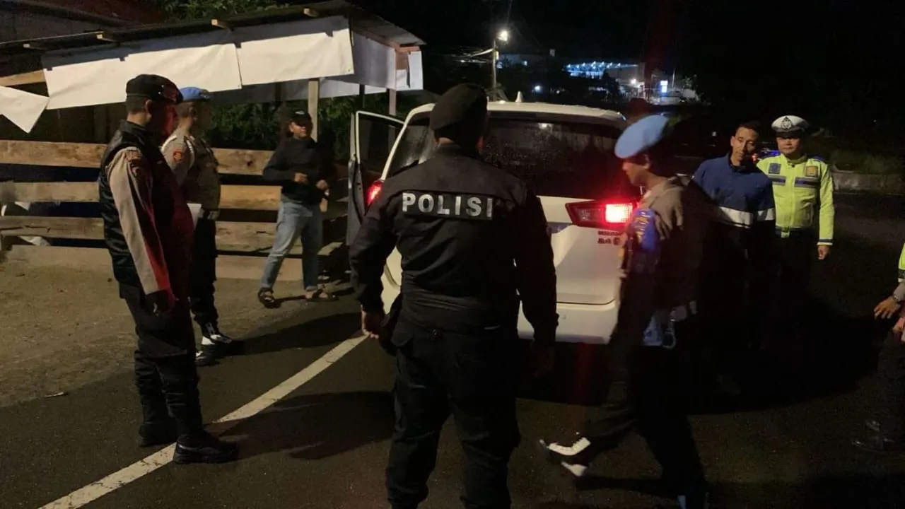 Razia Malam Polres Aceh Tengah, Wujudkan Cipta Kondusif di Kota Takengon