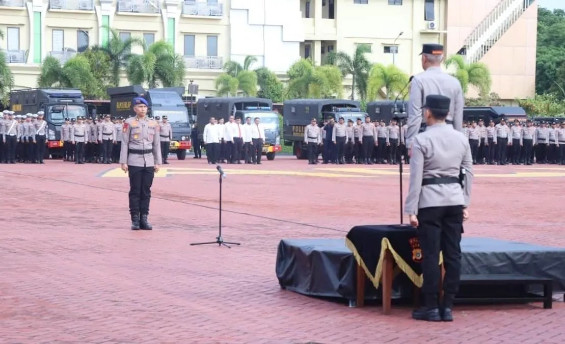 Polda Aceh Gelar Apel Kesiapan Tanggap Darurat Bencana Tahun 2025