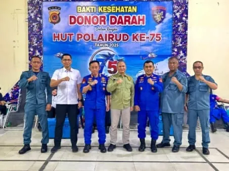Ditpolairud Polda Aceh Gelar Donor Darah dalam Rangka HUT ke-75