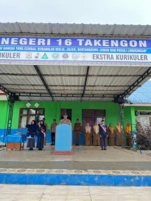Saweu Sikula, Kanit Binmas Polsek Jagong Jeget Tanamkan Semangat Kepahlawanan