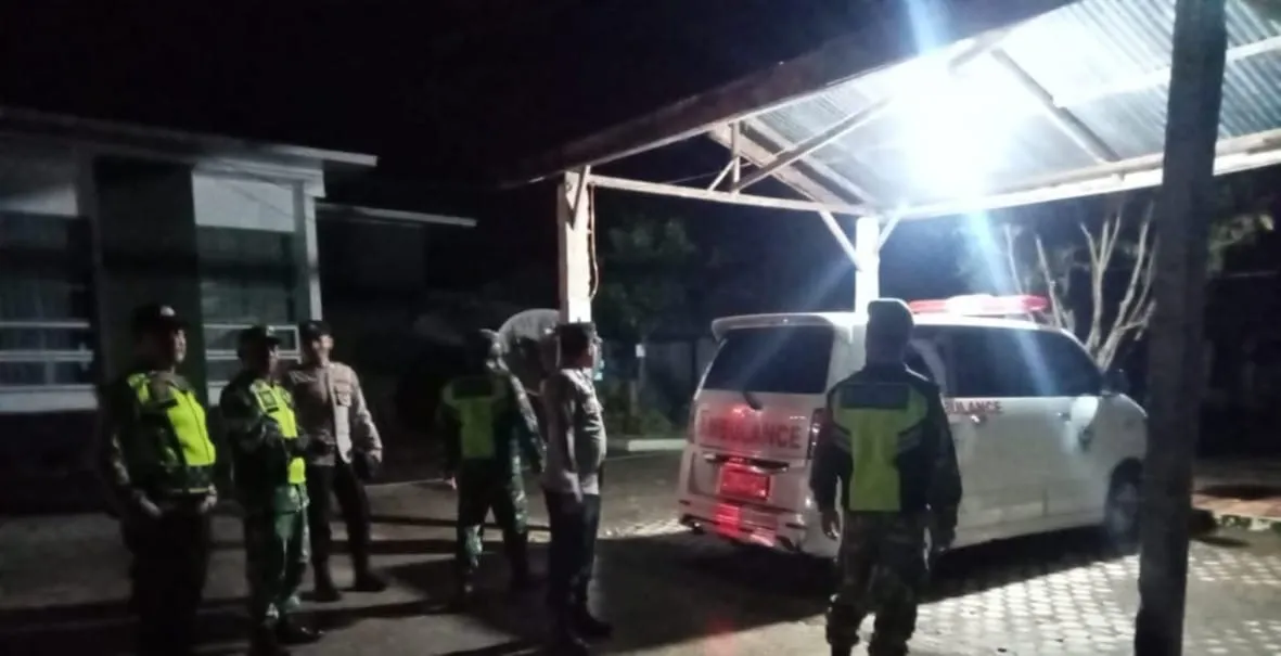 Cegah Gangguan Kamtibmas, Polsek Jagong Jeget dan Koramil 06 Kompak Laksanakan Patroli