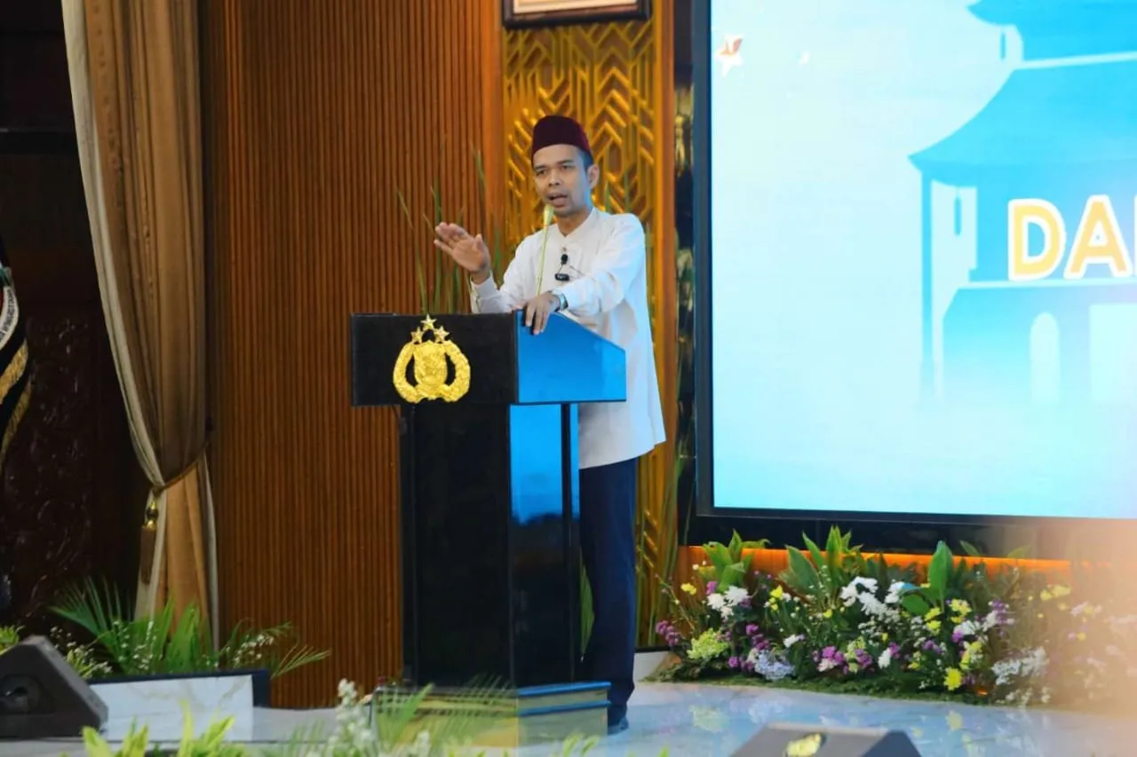 uas: Polri Bisa Menetralisir Persepsi Negatif dengan Silaturahmi dan Kehadiran Nyata
