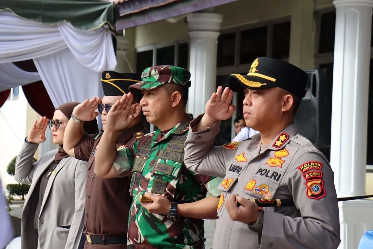 Kapolres Aceh Tengah Ikuti Upacara Sumpah Pemuda ke-97, Kobarkan Semangat Persatuan dan Kebangsaan