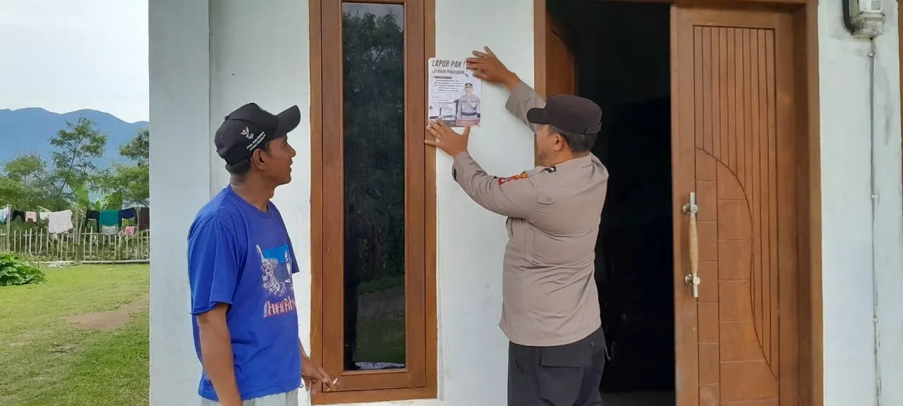 Polsek Kute Panang Gaungkan Layanan “Lapor Pak Kapolres”, Warga Kian Mudah Sampaikan Aduan