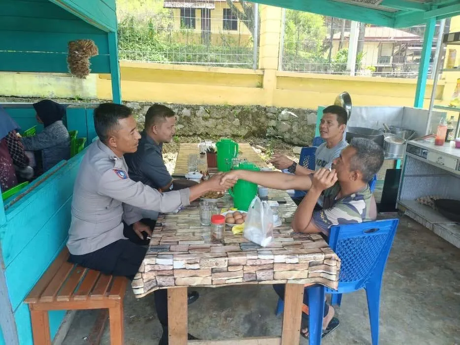 Bangun Komunikasi Humanis, Polsek Linge Gelar “Kupi Soboh Kamtibmas” Bersama Warga
