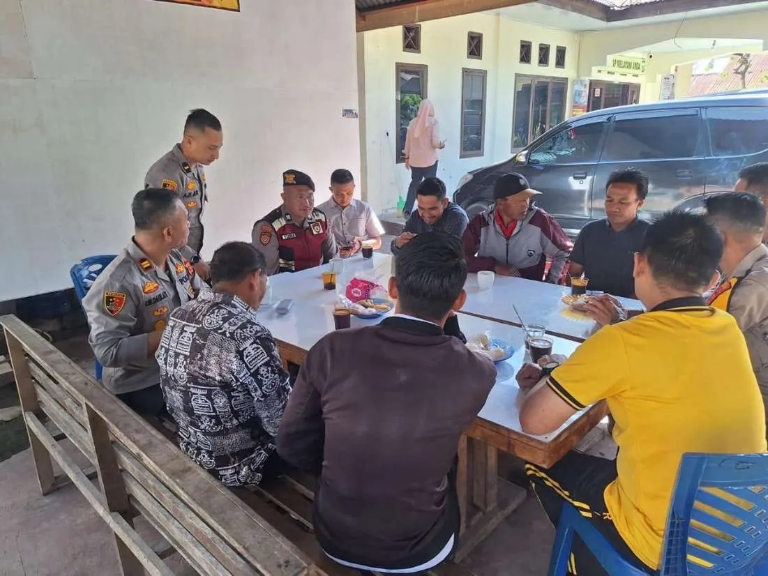 Ngopi Soboh Kamtibmas, Wujud Kedekatan Polisi dan Warga di Polsek Lut Tawar