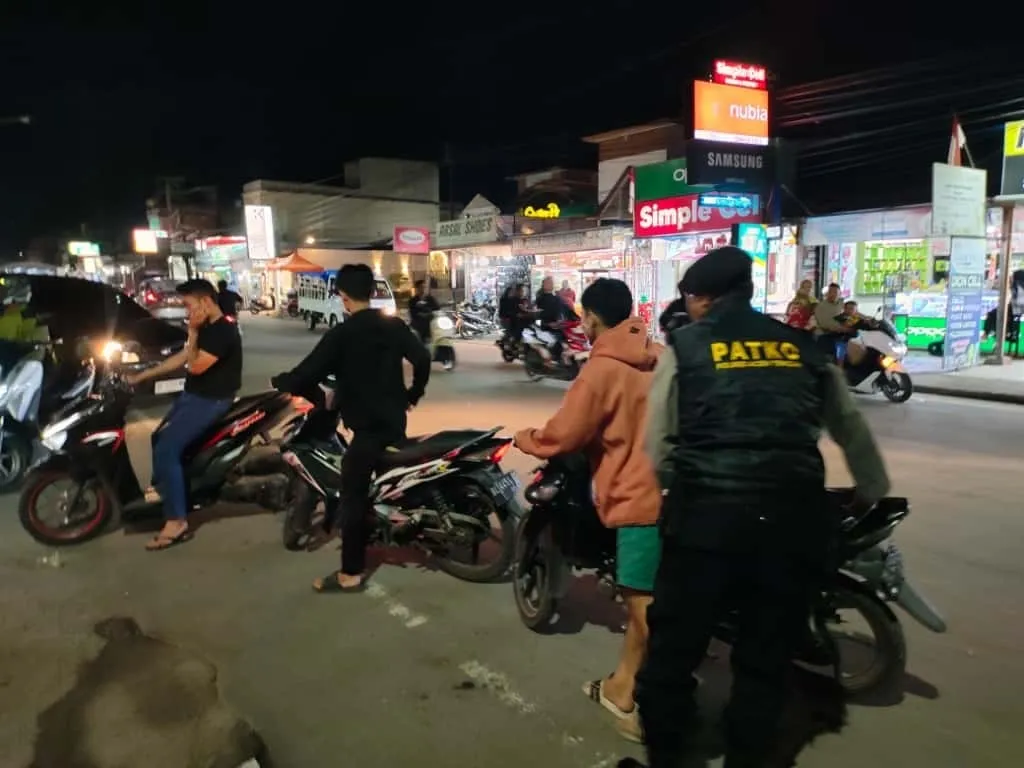 Patroli Perintis Presisi Sat Samapta Polres Aceh Tengah, Cegah Gangguan Kamtibmas di Malam Hari