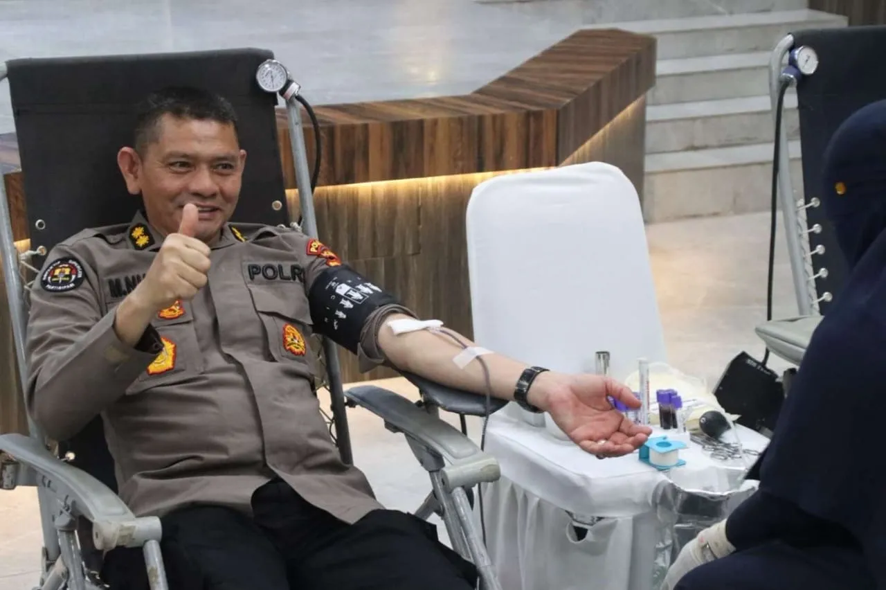 Polda Aceh Kumpulkan 719 Kantong Darah pada Peringatan Hari Jadi ke-74 Humas Polri