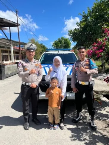 Ngidam Unik, Ibu Hamil di Blang Mancung Bahagia Keliling Takengon Naik Mobil Polisi