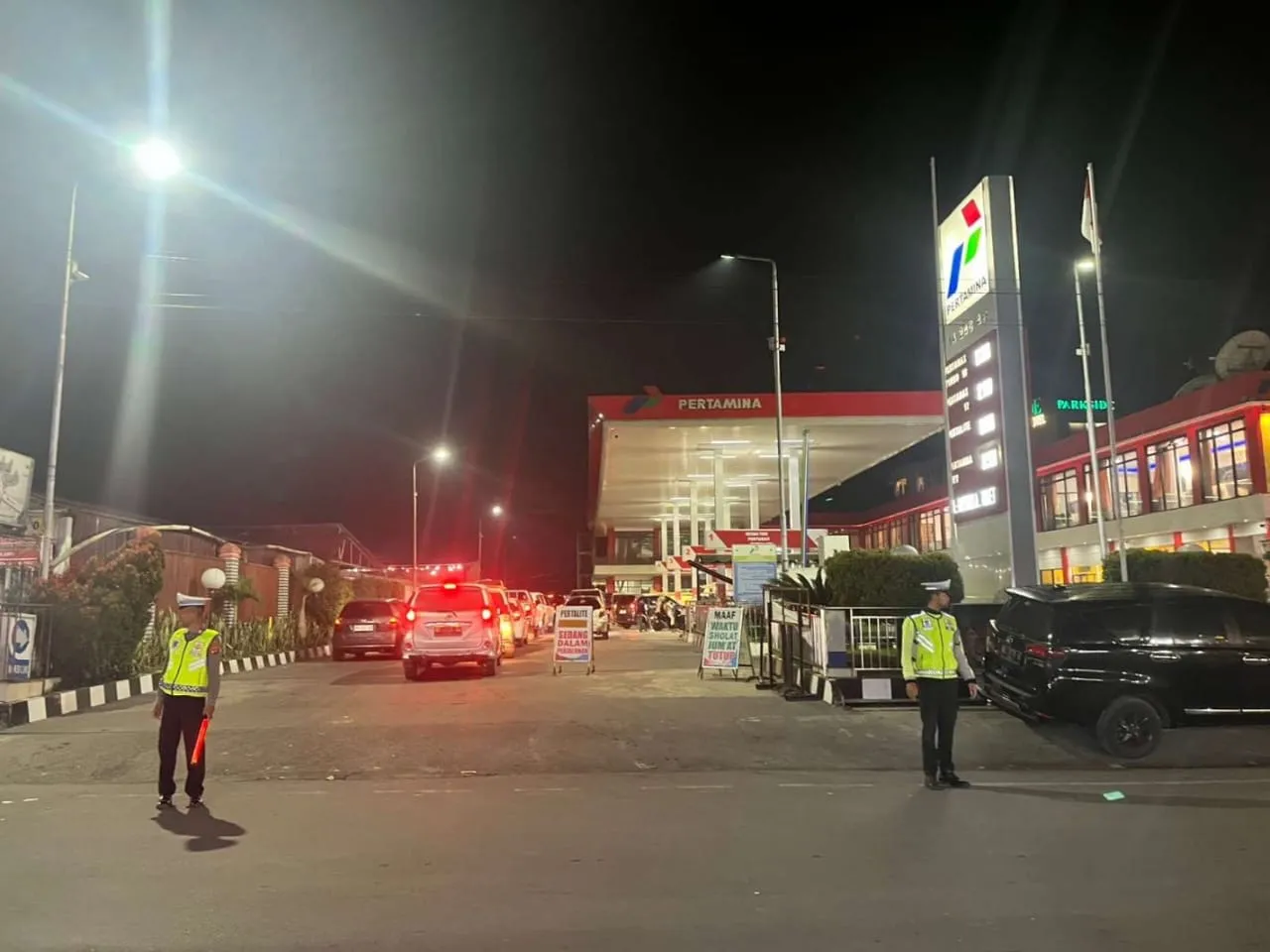 Hadir di Malam Hari, Satlantas Polres Aceh Tengah Jaga Ketertiban dan Kenyamanan di Jalan Raya