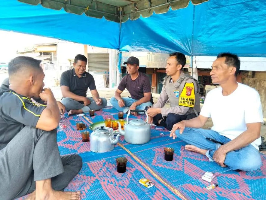 “Kupi Soboh Kamtibmas”, Cara Polsek Linge Dekatkan Polisi dengan Warga Lewat Secangkir Kopi