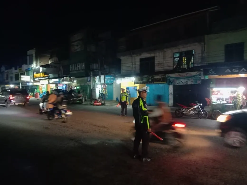 Wujudkan Lalu Lintas Tertib, Satlantas Polres Aceh Tengah Gencarkan Patroli Malam