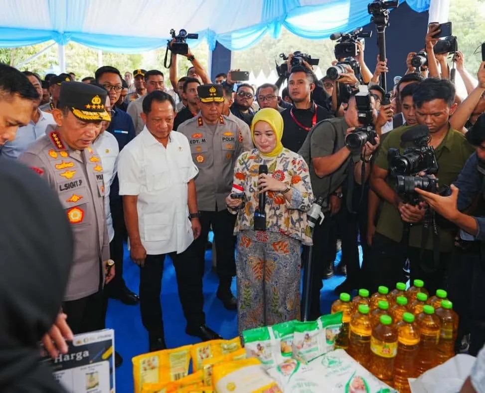 Polri dan Bulog Kick-Off Gerakan Pangan Murah Serentak di Seluruh Indonesia