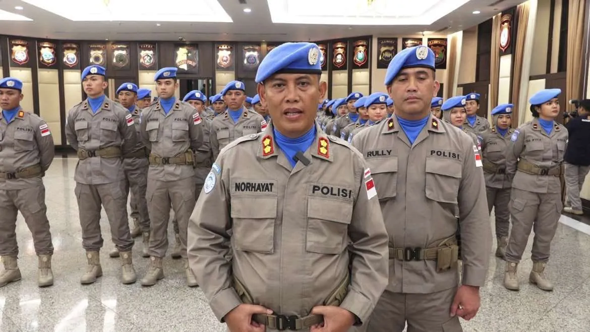 Mengemban Misi Perdamaian: Pelepasan Satgas FPU 7 MINUSCA oleh Polri