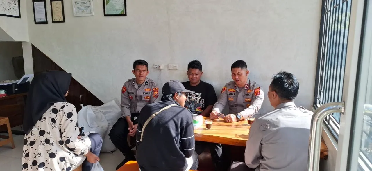 Ngopi Pagi Kamtibmas, Polsek Kota Takengon Dengarkan Suara Warga