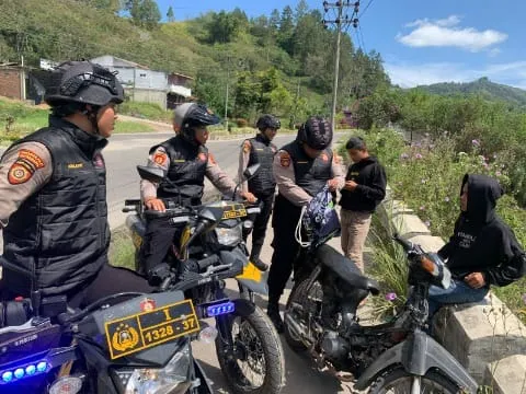 Ciptakan Situasi Aman dan Nyaman, Sat Samapta Polres Aceh Tengah Gelar Patroli Perintis Presisi